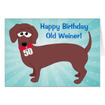 50 ans Weiner Cartes De Vœux