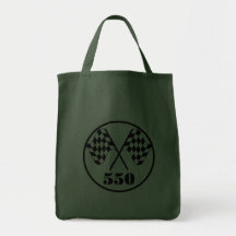 550 drapeaux Checkered Sacs De Toile