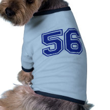 56 - nombre tee-shirts pour animaux domestiques