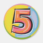 5 AIMANT POUR RÉFRIGÉRATEUR
