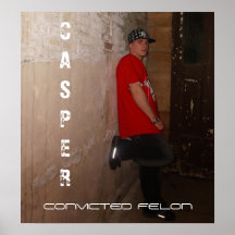 5, CASPER, CRIMINEL CONDAMNÉ POSTER