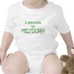5 secondes jusqu'à la fusion t-shirt