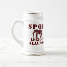 5ème Alaudae éléphant romain Stein de légion de J. Tasse À Café
