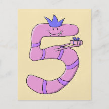 5ème Bande dessinée d'anniversaire dans le rose Prospectus En Couleur