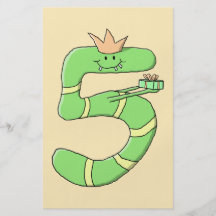 5ème Bande dessinée d'anniversaire, verte Prospectus