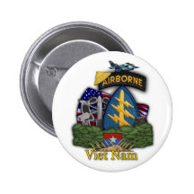 5ème bouton du Vietnam de bérets verts de forces s Pin's