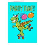 5ème Dinosaure d'anniversaire Carte De Vœux