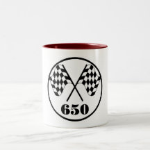 650 drapeaux Checkered Tasse À Café