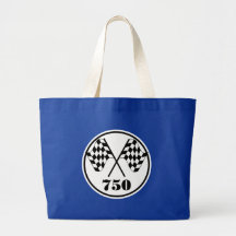 750 drapeaux Checkered Sac