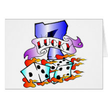 7 chanceux et tatouage de matrices cartes