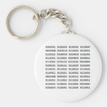 7 mots binaires sales porte-clés