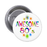 80s impressionnant pin's avec agrafe