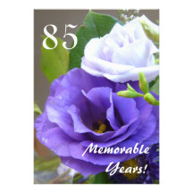 85 années mémorables ! - Célébration d'anniversair Faire-parts