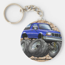 92-96 bleu Bronco Porte-clef
