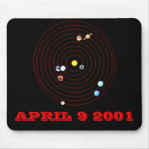 9 AVRIL 2001 TAPIS DE SOURIS