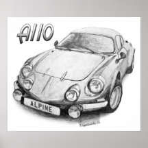 A110 alpin affiches