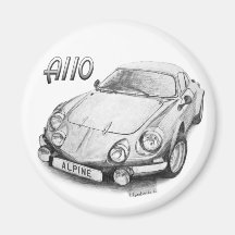 A110 alpin aimant pour réfrigérateur