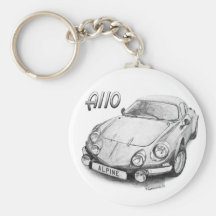 A110 alpin porte-clé