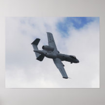 A-10 en vol posters