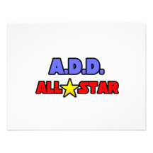 A.D.D. All Star Cartons D'invitation