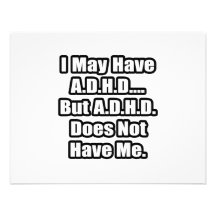 A.D.H.D. Citation Invitation
