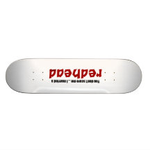 A épousé un roux plateaux de skateboards