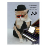 A juste voulu vous laisser tomber une note carte postale