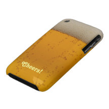 À la votre !  Caisse orientée de bière Coque iPhone 3 Case-Mate