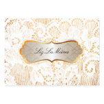 À lacets vintage/blanc de PixDezines Carte De Visite