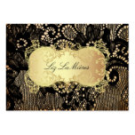 À lacets vintage/noir de PixDezines Modèles De Cartes De Visite