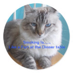 À l'autocollant de table de dîner autocollants