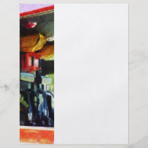 À l'intérieur du camion de pompiers prospectus personnalisés