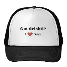"A obtenu Drishti ?  J'aime le yoga " Casquette De Camionneur