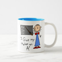 A plus le professeur mugs