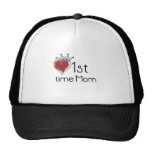 Ă?re fois maman de princesse casquettes de camionneur
