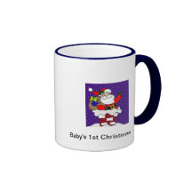 Ă?re tasse de Noël du bébé
