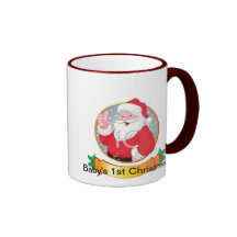 Ă?re tasse de Noël du bébé