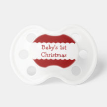Ă?re tétine de Noël du bébé