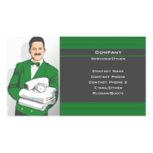 À votre service cartes de visite professionnelles