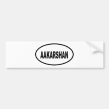 AAKARSHAN AUTOCOLLANTS POUR VOITURE