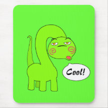 Abandon scolaire Dino Tapis De Souris