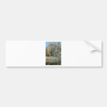 Abat-jour de canard en automne autocollants pour voiture
