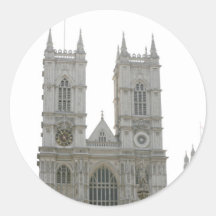 Abbaye de Westminster, Londres Adhésifs Ronds
