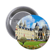 Abbaye Hommes aux., Caen, Calvados, Normandie, fra Pin's