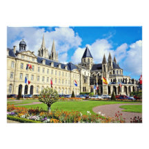 Abbaye Hommes aux., Caen, Calvados, Normandie, fra Invitations Personnalisées