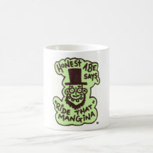 "Abe honnête '' Tasse
