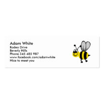 Abeille Cartes De Visite Professionnelles