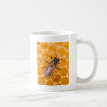 Abeille comme art mug à café