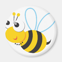 Abeille de Betty d'animaux d'ABC Aimants