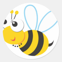 Abeille de Betty d'animaux d'ABC Autocollants